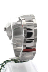 Rolex Datejust 41 Dark Rhodium Set With Diamonds Dial White Gold Fluted Bezel Mens Watch 126334